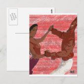 SALSA DANCERS BRIEFKAART (Voorkant / Achterkant)