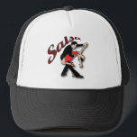 Salsa Dancers Trucker Pet<br><div class="desc">salsa dancer - producten</div>