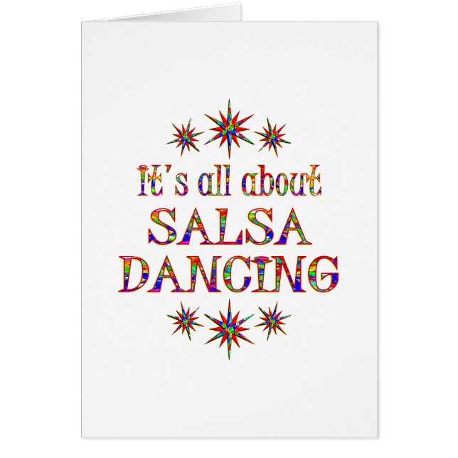 SALSA DANCING (Voorkant)