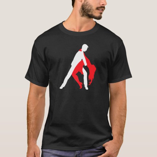 Salsa Dancing Couple 1 T-shirt (Voorkant)