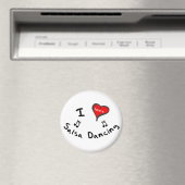 Salsa Dancing Gifts - I Heart Salsa Dancing Magneet (Insitu (Vaatwasser))