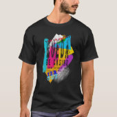 Salsa Dancing Rueda De Casino Dance T-shirt (Voorkant)