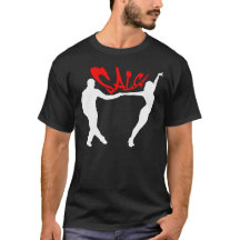 SALSA DANCING SALSERO EN SALSERA T-SHIRT