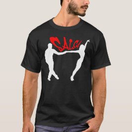 SALSA DANCING SALSERO EN SALSERA T-SHIRT