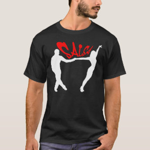 SALSA DANCING SALSERO EN SALSERA T-SHIRT