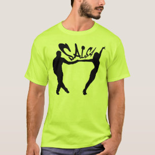 SALSA DANCING SALSERO EN SALSERA T-SHIRT