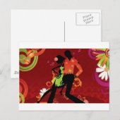 Salsa dans briefkaart (Voorkant / Achterkant)