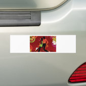 Salsa dans bumpersticker (Op auto)