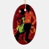 Salsa dans keramisch ornament (Rechts)