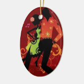 Salsa dans keramisch ornament (Links)