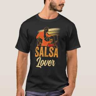 Salsa Dansans Latijn danseres T-shirt