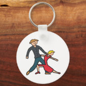 Salsa Dansen Sleutelhanger (Achterkant)