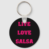 Salsa dansen sleutelhanger (Voorkant)