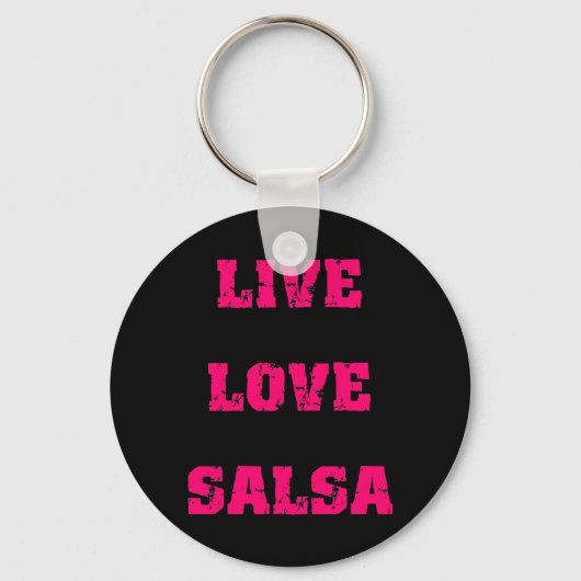 Salsa dansen sleutelhanger (Voorkant)