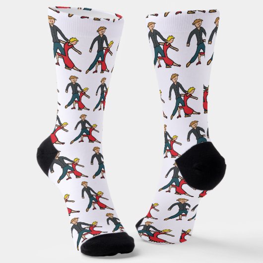 Salsa Dansen Sokken (Gebogen)
