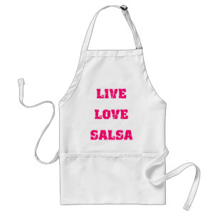 Salsa dansen standaard schort