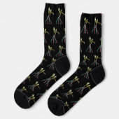 Salsa Dansende Figuren Sokken (Links)
