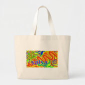 Salsa dansplezier grote tote bag (Voorkant)