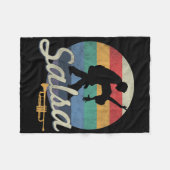 Salsa danst Latijnse salsero Fleece Deken (Voorkant (Horizontaal))