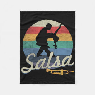 Salsa danst Latijnse salsero Fleece Deken
