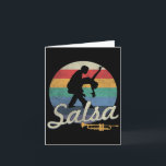 Salsa danst Latijnse salsero Kaart<br><div class="desc">Salsa danst Latijnse salsero</div>