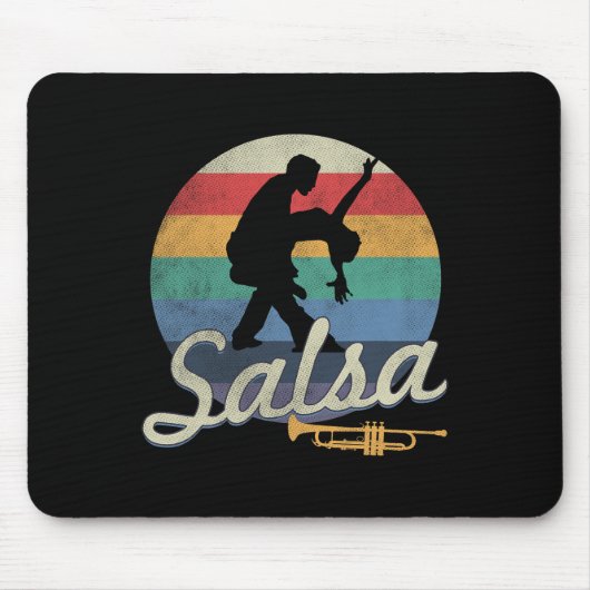 Salsa danst Latijnse salsero Muismat (Voorkant)