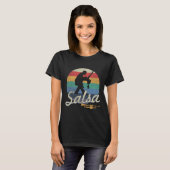 Salsa danst Latijnse salsero T-shirt (Voorkant volledig)