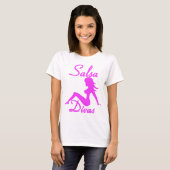 Salsa Diva Dance Shirt (Voorkant volledig)