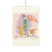 Salsa Drummer auto luchtverfrisser (Voorkant)