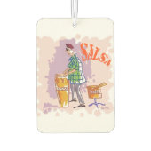 Salsa Drummer auto luchtverfrisser (Achterkant)