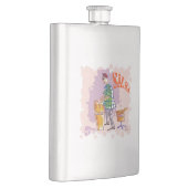 Salsa Drummer roestvrijstalen kolf Flacon (Rechts)