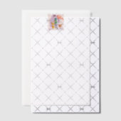 Salsa Drummer witte vellumpapieren Vellum Uitnodigingen (Offset (Uitnodiging))
