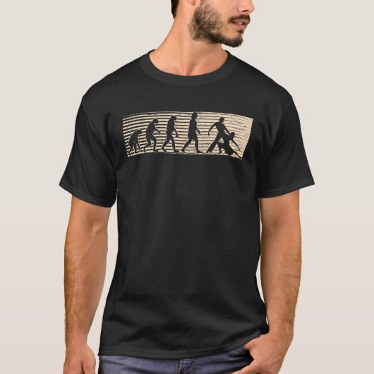 Salsa Evolution for a Latijn Music Dance Salsa T-shirt (Voorkant)