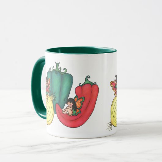 Salsa Fairies Mok (Voorkant links)