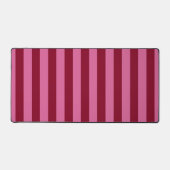 Salsa Flamingo Pink Stripe Bureaumat (Voorkant)