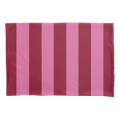 Salsa Flamingo Pink Stripe Kussensloop (Voorkant-Links)