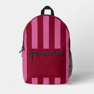 Salsa Flamingo Roze Streep Bedrukte Rugzak