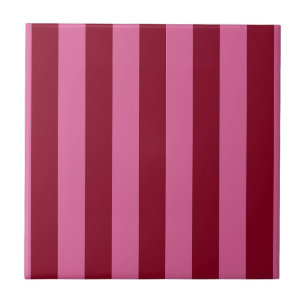 Salsa Flamingo Roze Streep Tegeltje
