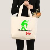 Salsa. Grote Tote Bag (Voorkant (product))