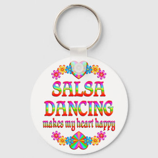 Salsa Heart Happy Sleutelhanger