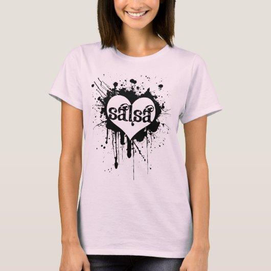 SALSA HEART T-Shirt (Voorkant)