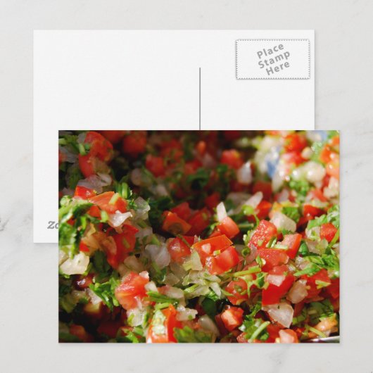 Salsa Iemand? Briefkaart (Voorkant / Achterkant)