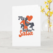 Salsa Kaart (Gele Bloem)