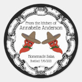 Salsa Label Personaliseer Datum (Voorkant)