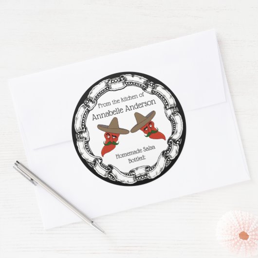 Salsa Label personaliseren (Envelop)