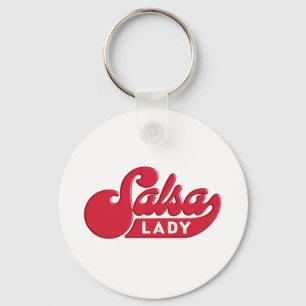 Salsa-Lady Sleutelhanger