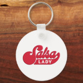 Salsa-Lady Sleutelhanger (Voorkant)
