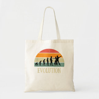Salsa man evolutie  humor dansen salsa leuk tote bag