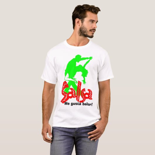 Salsa Mannen's T! T-shirt (Voorkant volledig)
