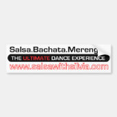 Salsa met Silvia-Bumpersticker Bumpersticker (Voorkant)